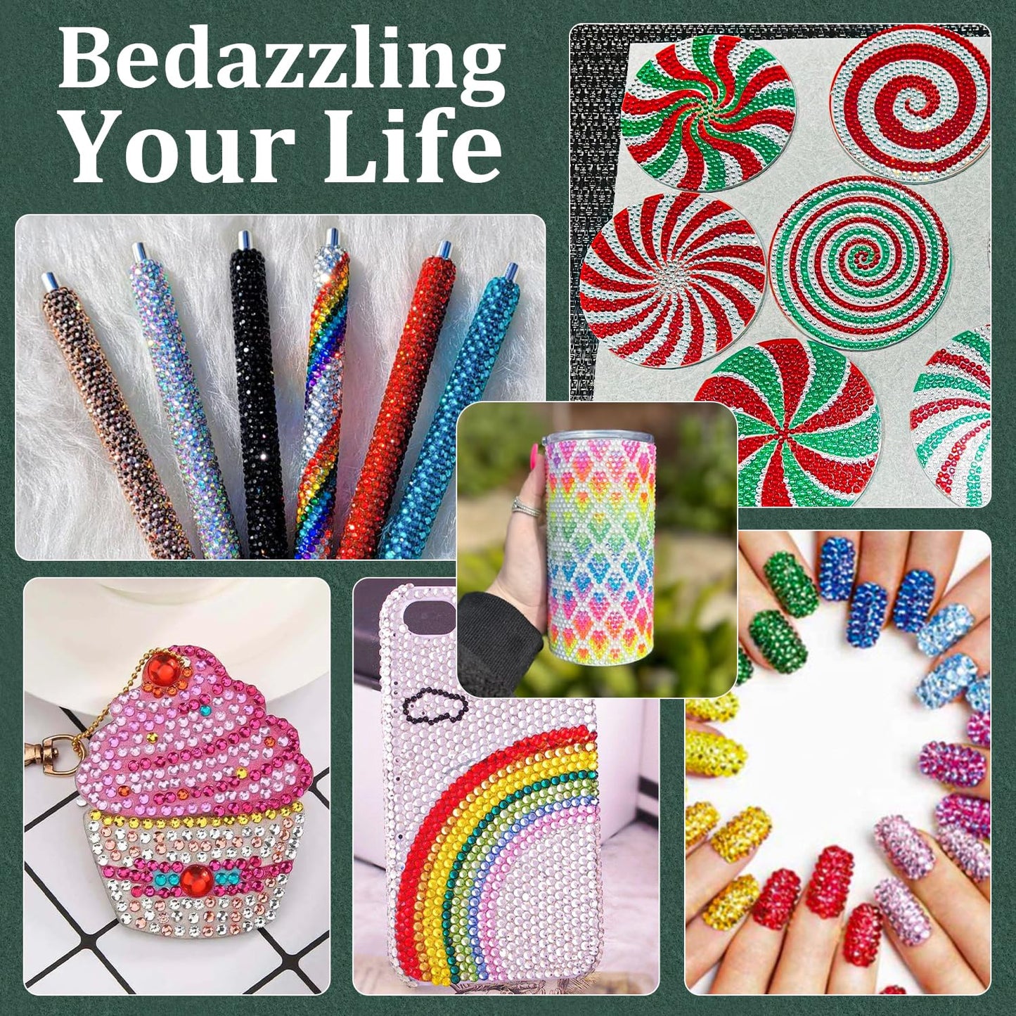 Resin Rhinestones for Crafting with B7000 Jewelry Glue, 2 Boxes Orange Flatback Crystals with 3Pcs 10ml Glue for Bedazzling Crafts DIY Nail Art Makeup，Non Hotfix Gems for Clothing Shoes