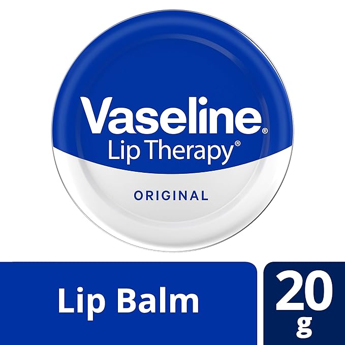 Vaseline Lip Therapy | Vaseline Lip Balm | Lip Moisturizer for Very Dry Lips | Original | 20g