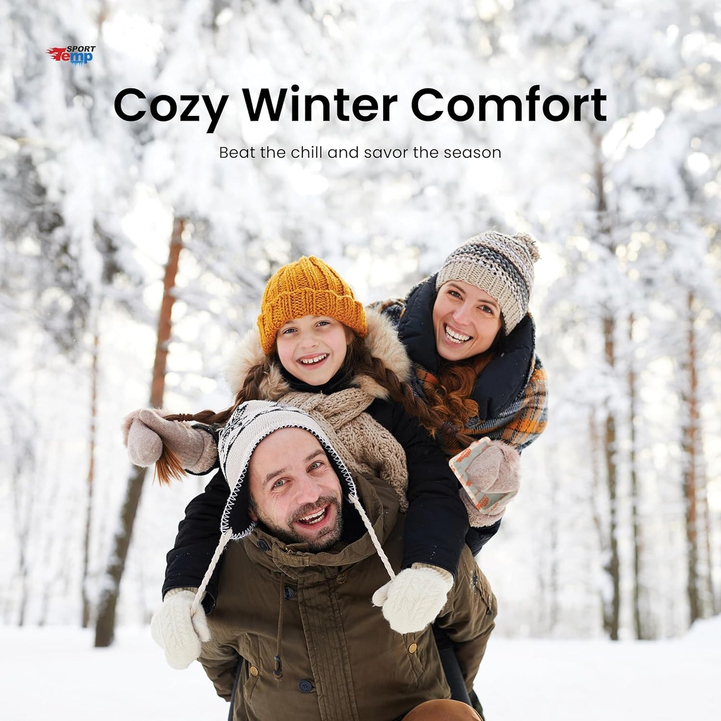 Large Hand & Body Warmers - Up to 18 Hours of Heat, Super Long Lasting - Easy, All Natural - Air Activated, for Body, Hands & Toes - Odorless Hot Hand Warmer - Sport Temp