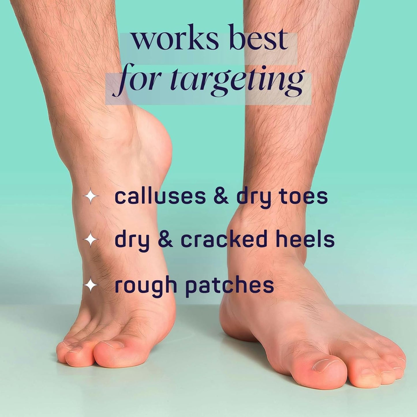 Spa Life Men's Cooling Mint Foot Repair Balm and Moisturizing Socks Set - Revitalizing Hydrating Foot Mask for Soothing Tired, Achy Feet and Softening Dry, Cracked Skin One Size Fits Most- 6 Pairs