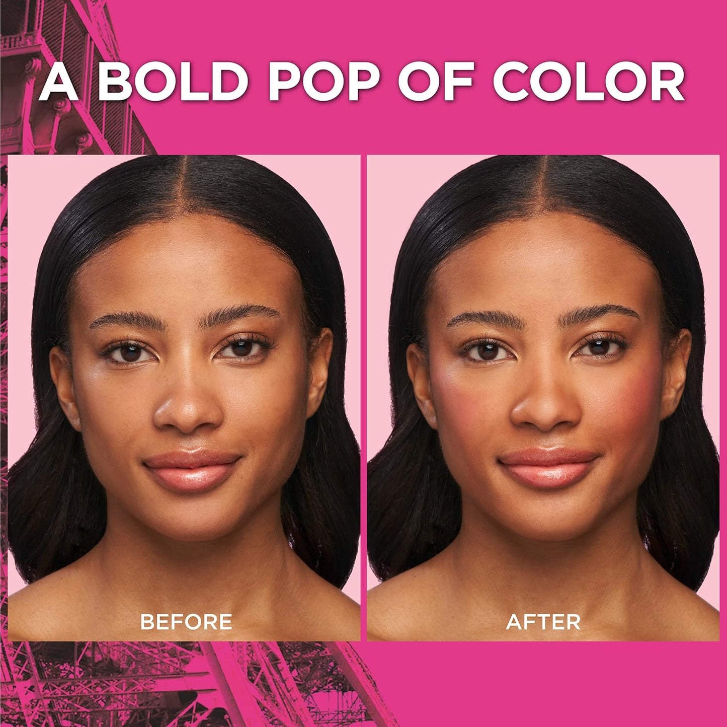 L'Oreal Paris Infallible Up to 24H Fresh Wear Soft Matte Blush, Blendable, Long-Lasting and Waterproof Cheek Make Up, Daring Rosewood 20, 0.31 Oz