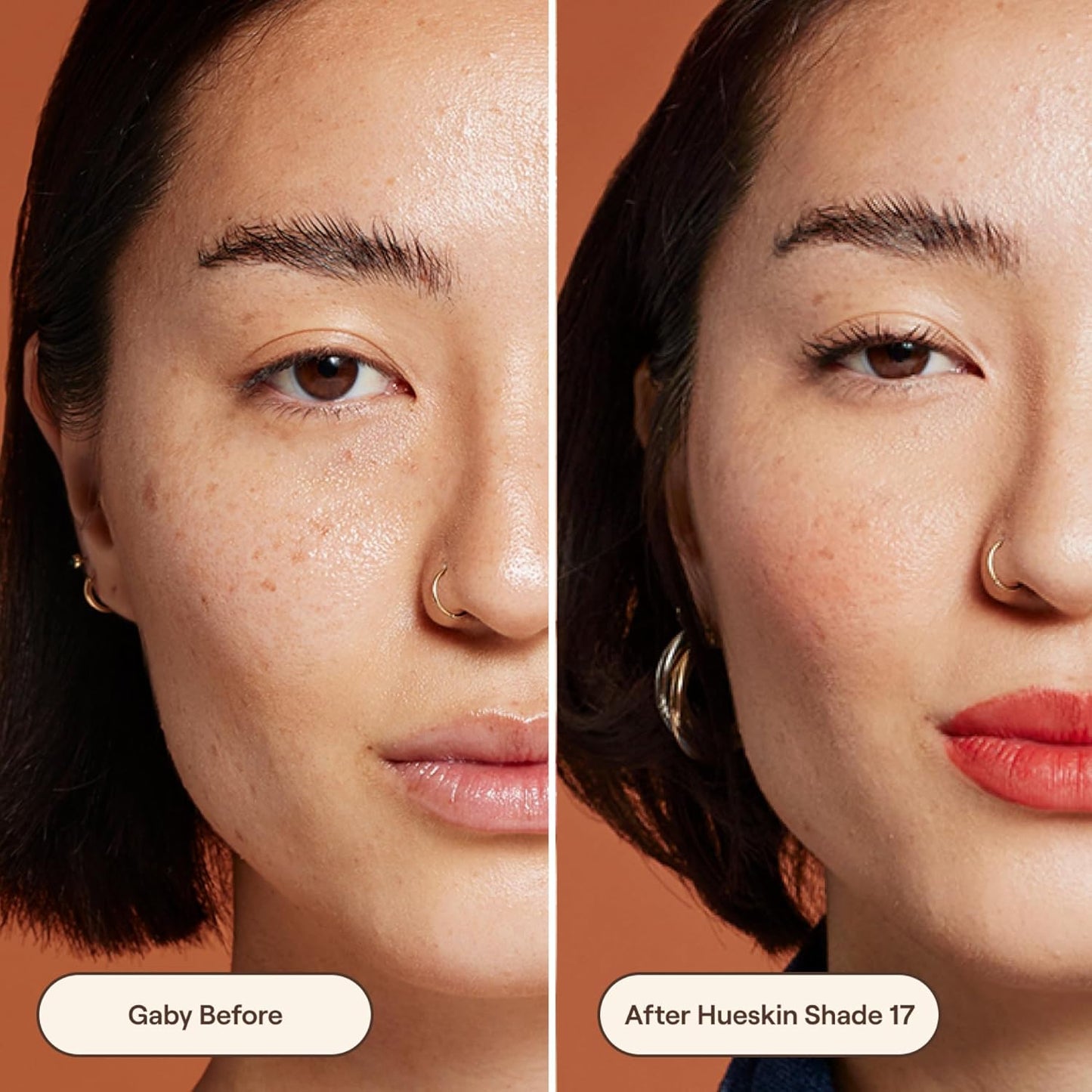 Live Tinted Hueskin Serum Concealer - Medium-to-Full Coverage Concealer with Niacinamide, & Hyaluronic Acid for Dark Circles, Fine Lines & Wrinkles, Buildable Long-Lasting Formula, 0.35 oz Shade 17