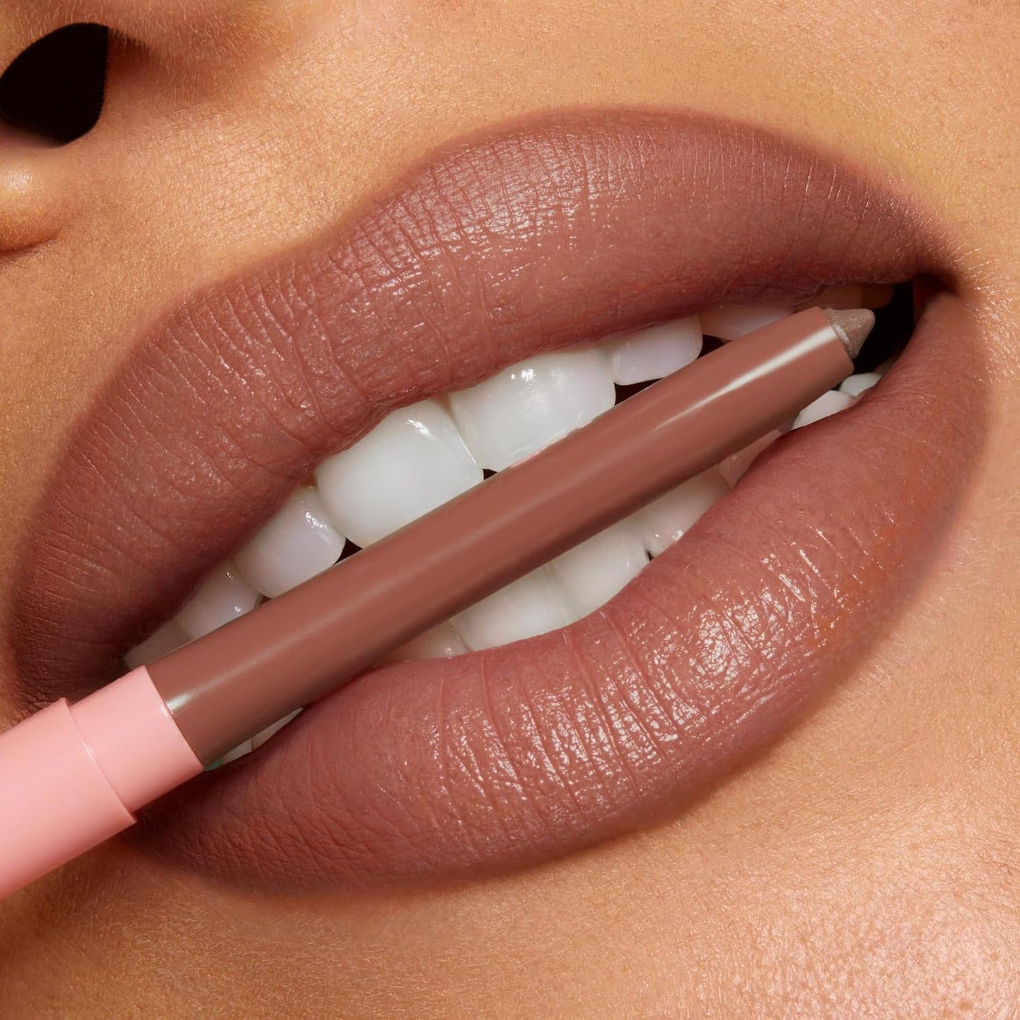 Colourpop So Juicy Plumping Lip Liner with Peptides - Long Lasting Lip Liner for Visibly Plumped & Shaped Lips - Enriched with Smoothing Ceramides & Peppermint - Tease (0.01 oz)