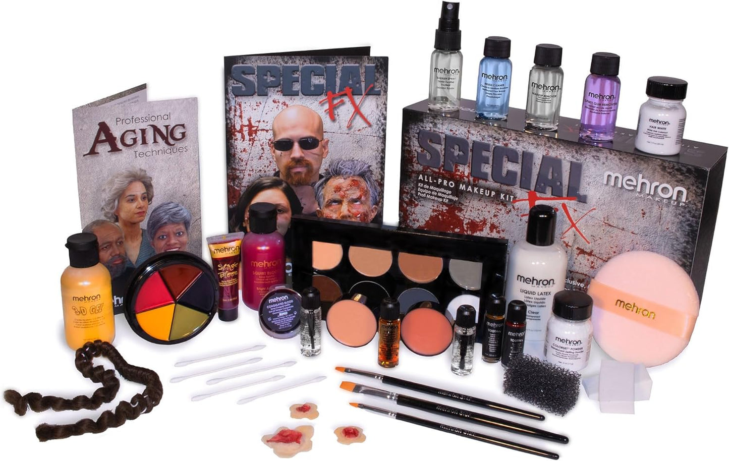 Mehron Makeup Special FX All-Pro Makeup Kit | Complete Professional Stage Makeup Kit | Special Effects Makeup Kit for Theatre, Halloween, & Cosplay
