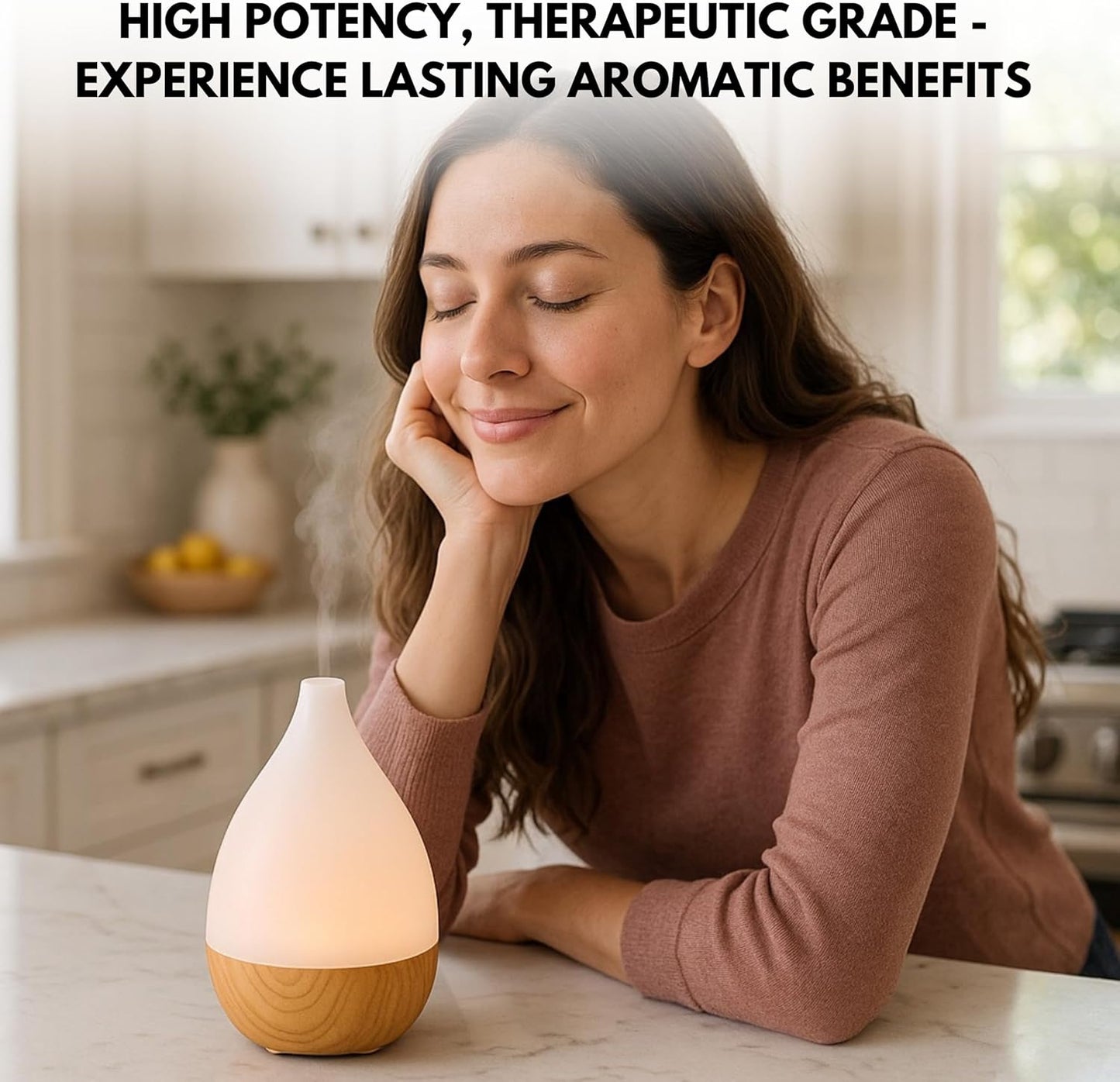 Best of Nature Calming Essential Oil Blend – Lavender, Roman Chamomile, Geranium & Juniper – 100% Pure for Diffuser, Relaxation & Self-Care – Soothing Aromatherapy