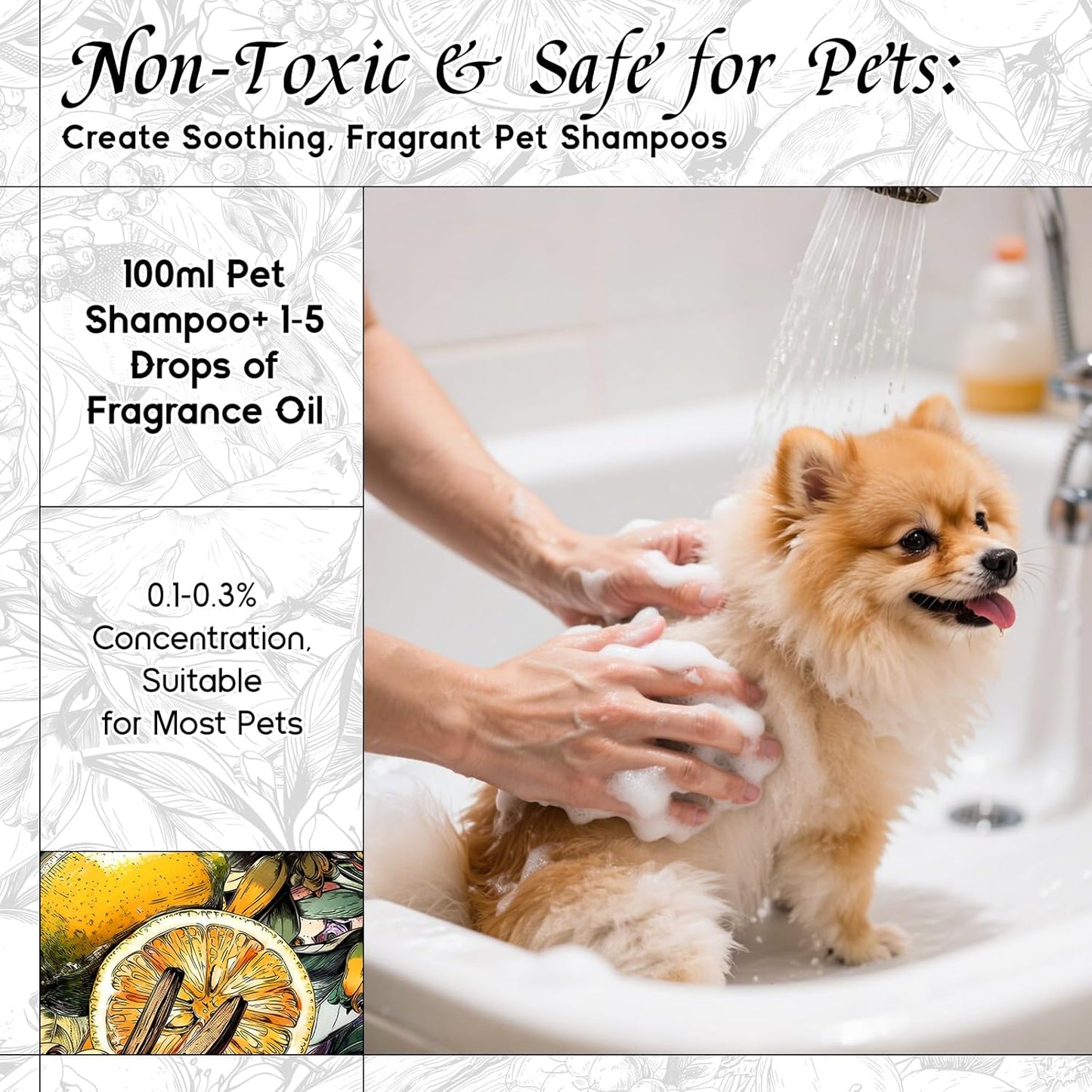 HIQILI Amber Soil Fragrance Oil for Diffuser, Inspired by H.er-mes T.erred' H, Perfume & Hair Perfume Mist Making - Citrus, Pepper & Woody Notes, Long-Lasting Scent - 5.07 Fl Oz