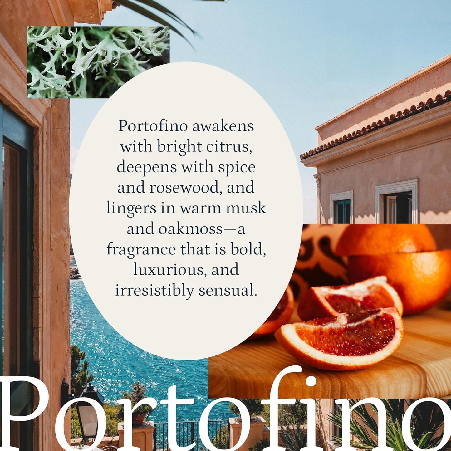 PuroSentido Portofino Aroma Oil (10ml) - Luxury Essential & Fragrance Oil for Diffusers and Humidifiers, Sicilian Lemon, Rosemary and Musk Hotel Scent