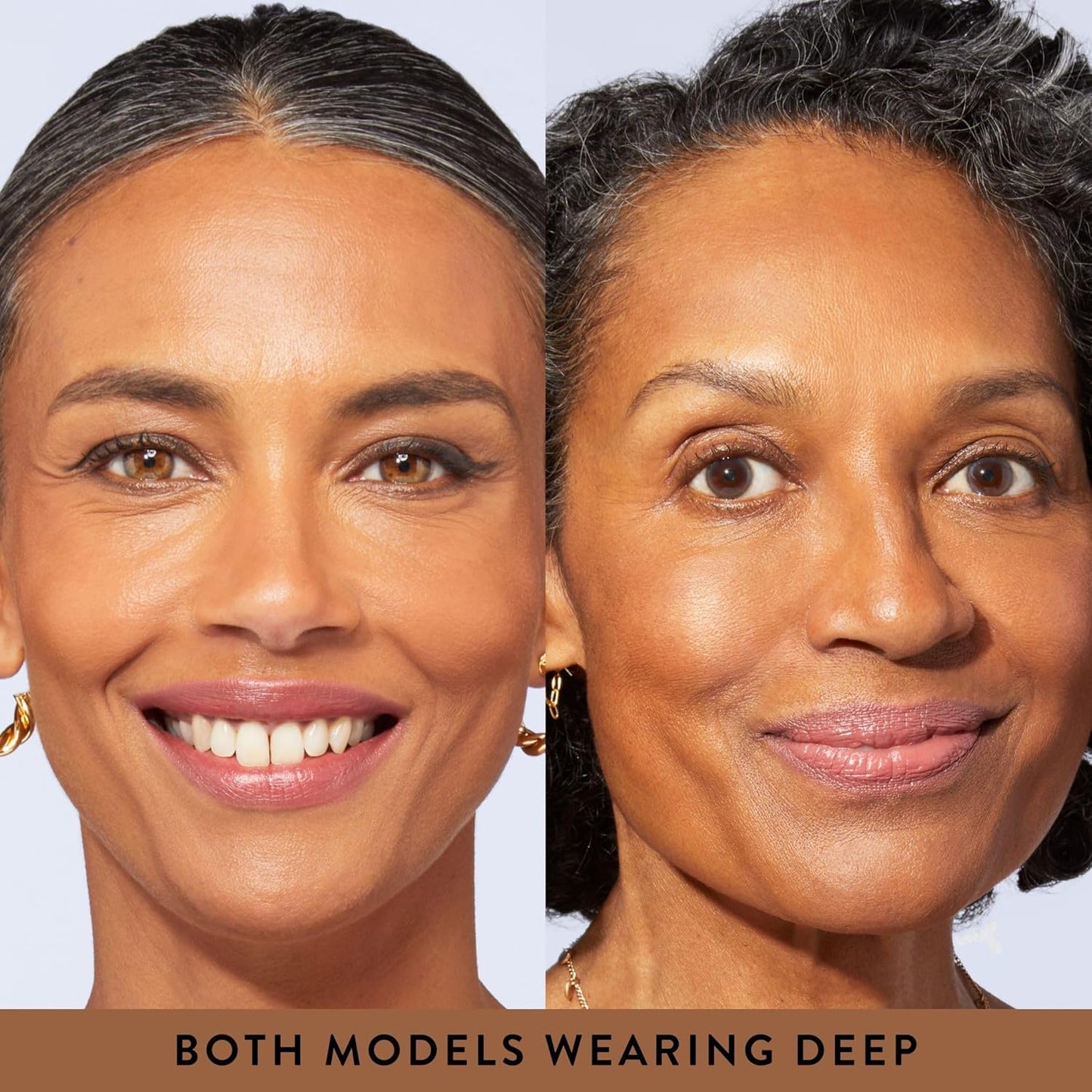 LAURA GELLER NEW YORK Laura's Must-Haves Kit 3pc: Baked Balance-n-Brighten Powder Foundation, Deep + Spackle Skin Perfecting Makeup Primer, Hydrate + Airbrush Round Kabuki Brush