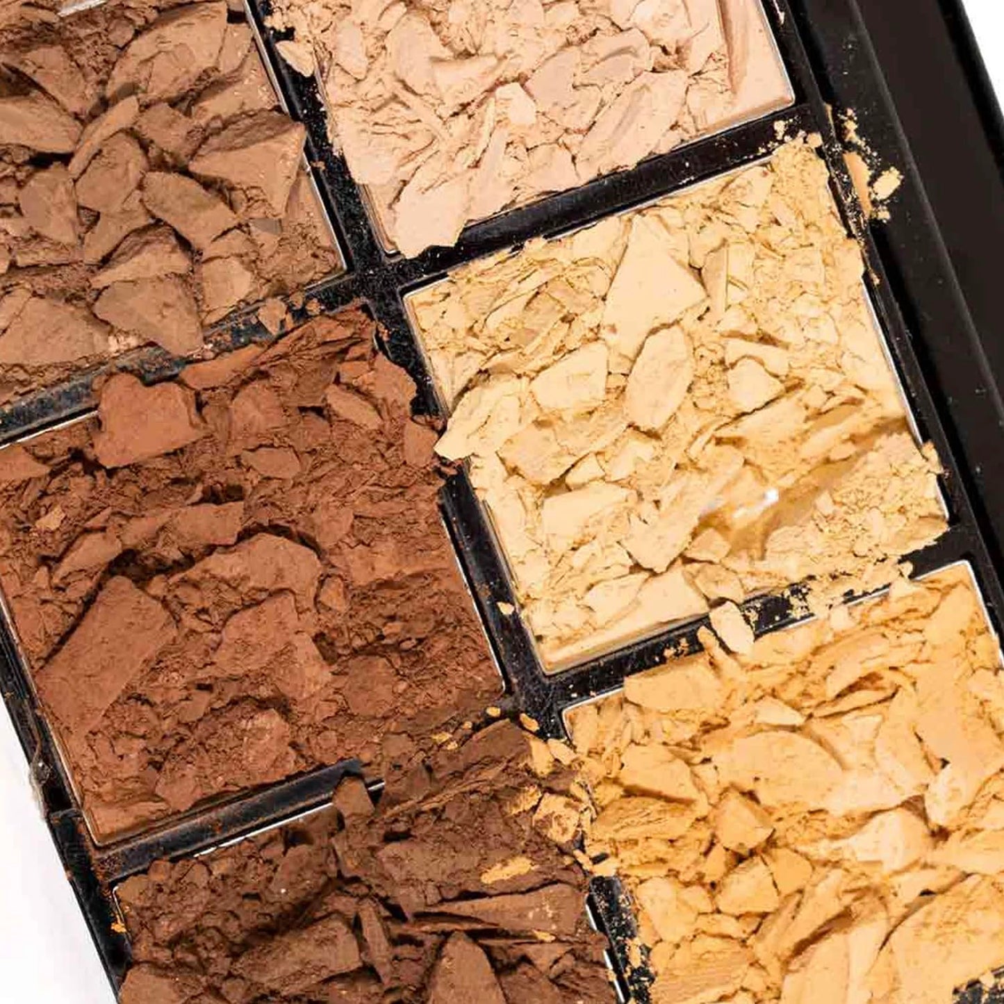 Palladio Definer Contour and Highlight Palette, Perfect for Sculpting Facial Features, Blendable Satin Finish Colors, 6 shades for Contouring and Highlighting, Compact Powder with Mirror