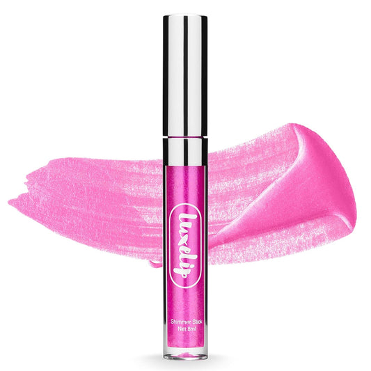 LuxeLip™ Matte Lipstick, Hydrating Non-Sticky Lip Gloss for Luminous Shine & Moisturized Lips, Lightweight, Long-Lasting Glossy Finish, Cruelty-Free Lip Makeup for Women (Punchy Pink, 8ml)