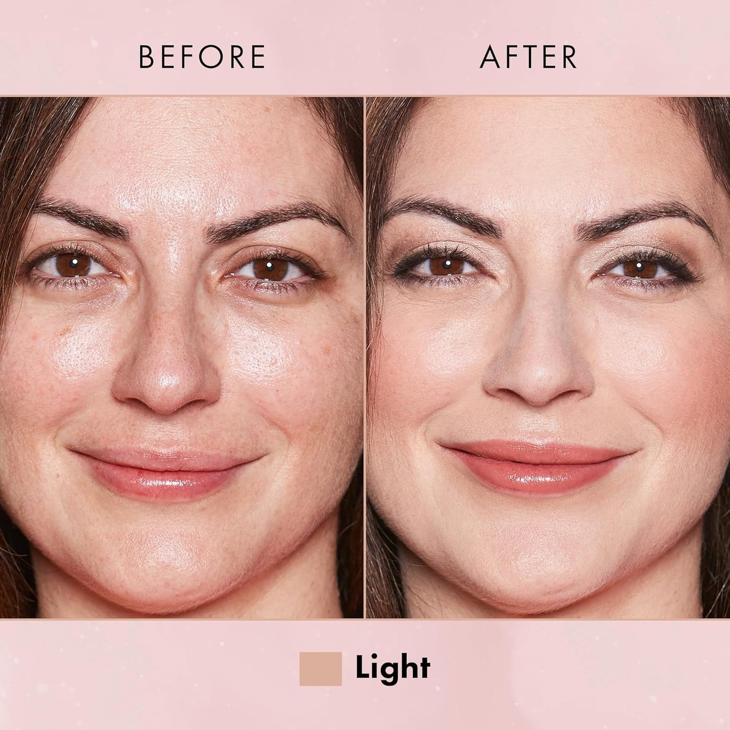 MagicMinerals AirBrush Foundation by Jerome Alexander – 2pc Set with Airbrush Foundation and Kabuki Brush - Spray Makeup with Anti-aging Ingredients for Smooth Radiant Skin - Bright Light