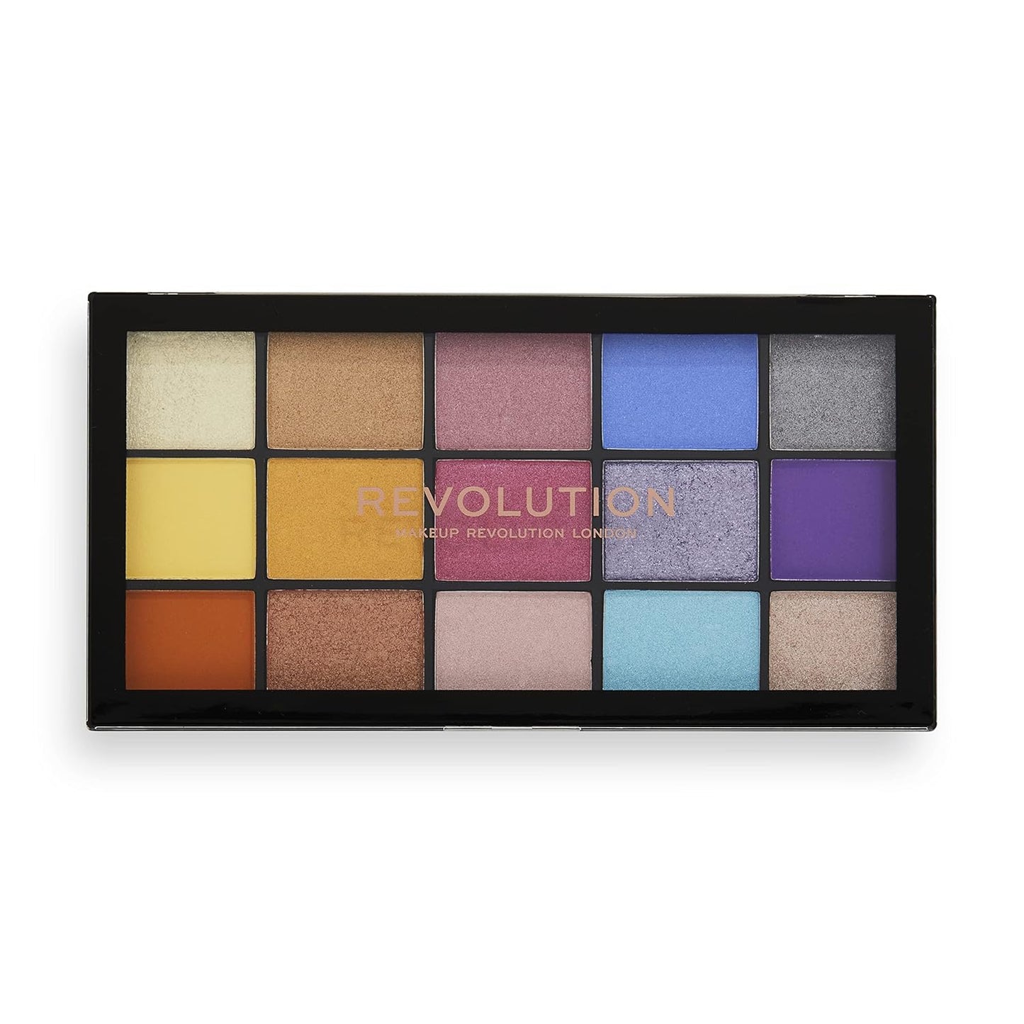 Makeup Revolution, Reloaded, Eyeshadow Palette, Spirited Love, 15 Shades, 16.5g