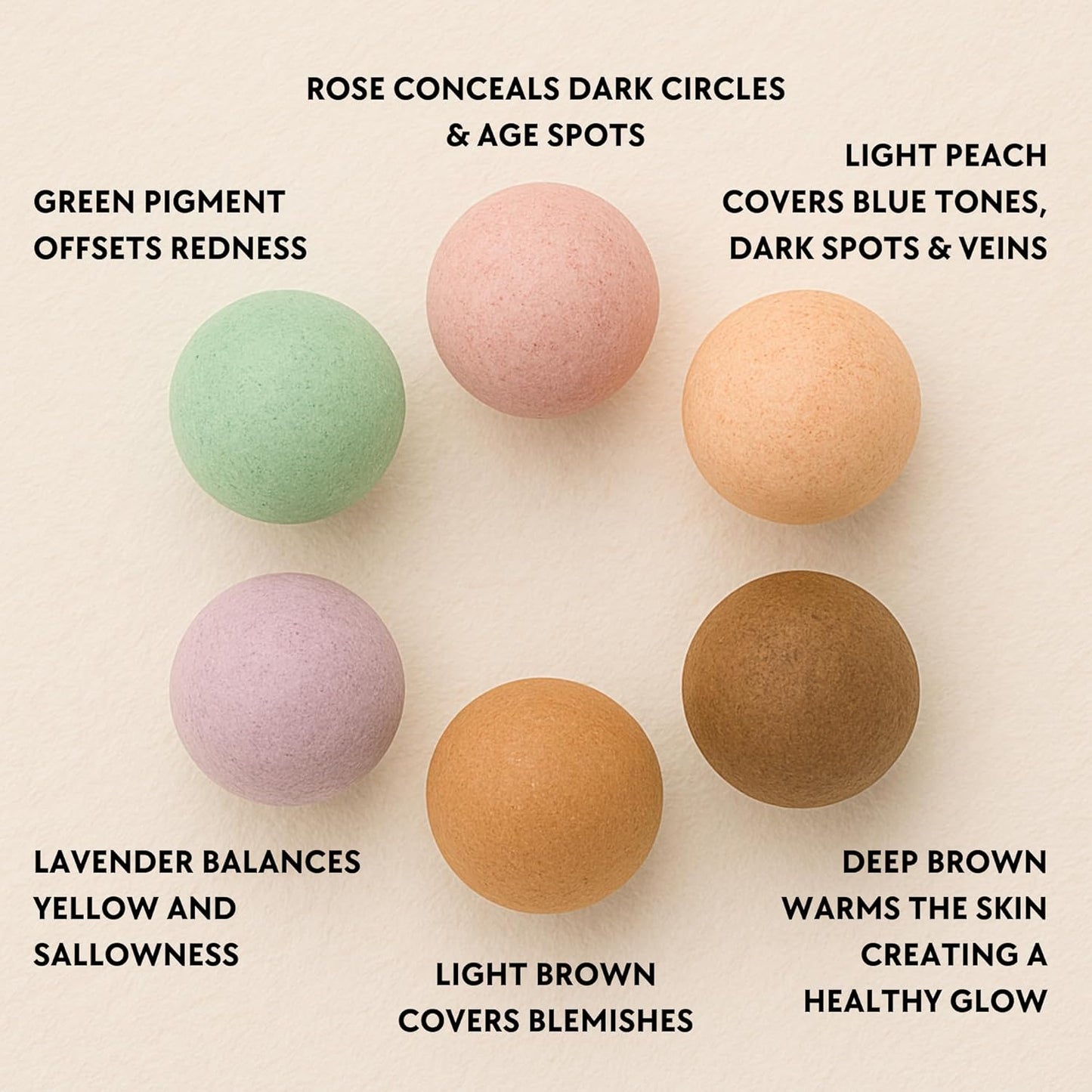 Ready to Wear Lasting Couture Finish - Color Correcting Powder Makeup Compact, Universal Correcting Foundation - Deluxe Size