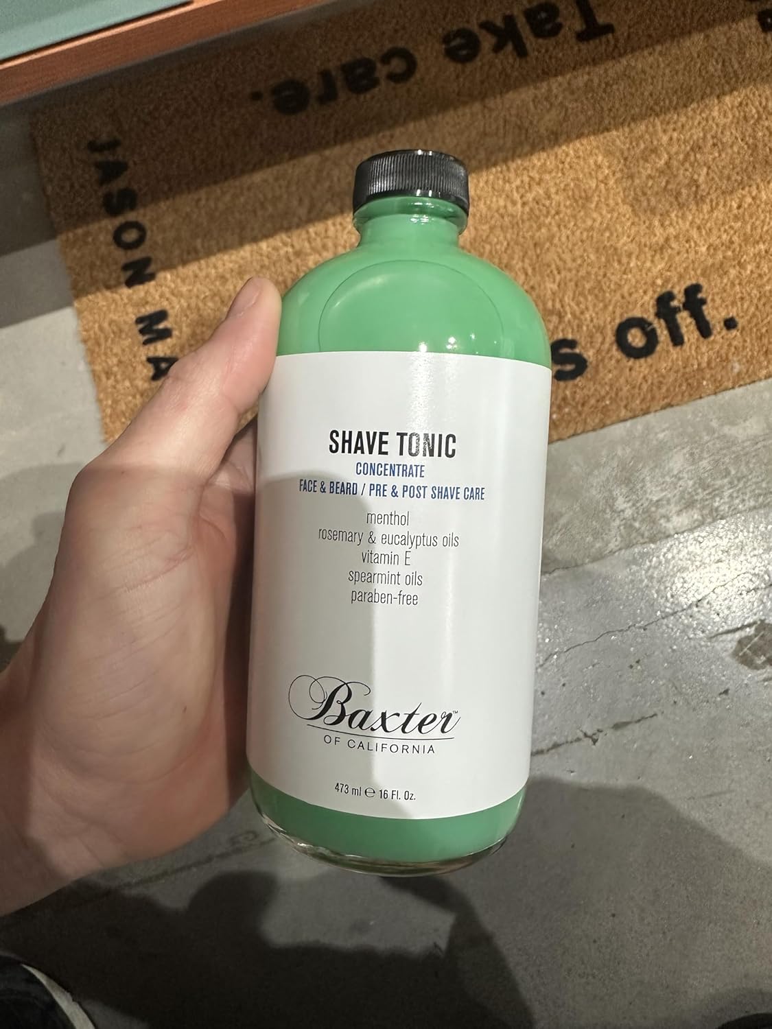 Baxter of California Shave Tonic For Men | Non-Drying | Hydrate & Strengthen | Aloe Extract and Eucalyptus | 4 fl oz.