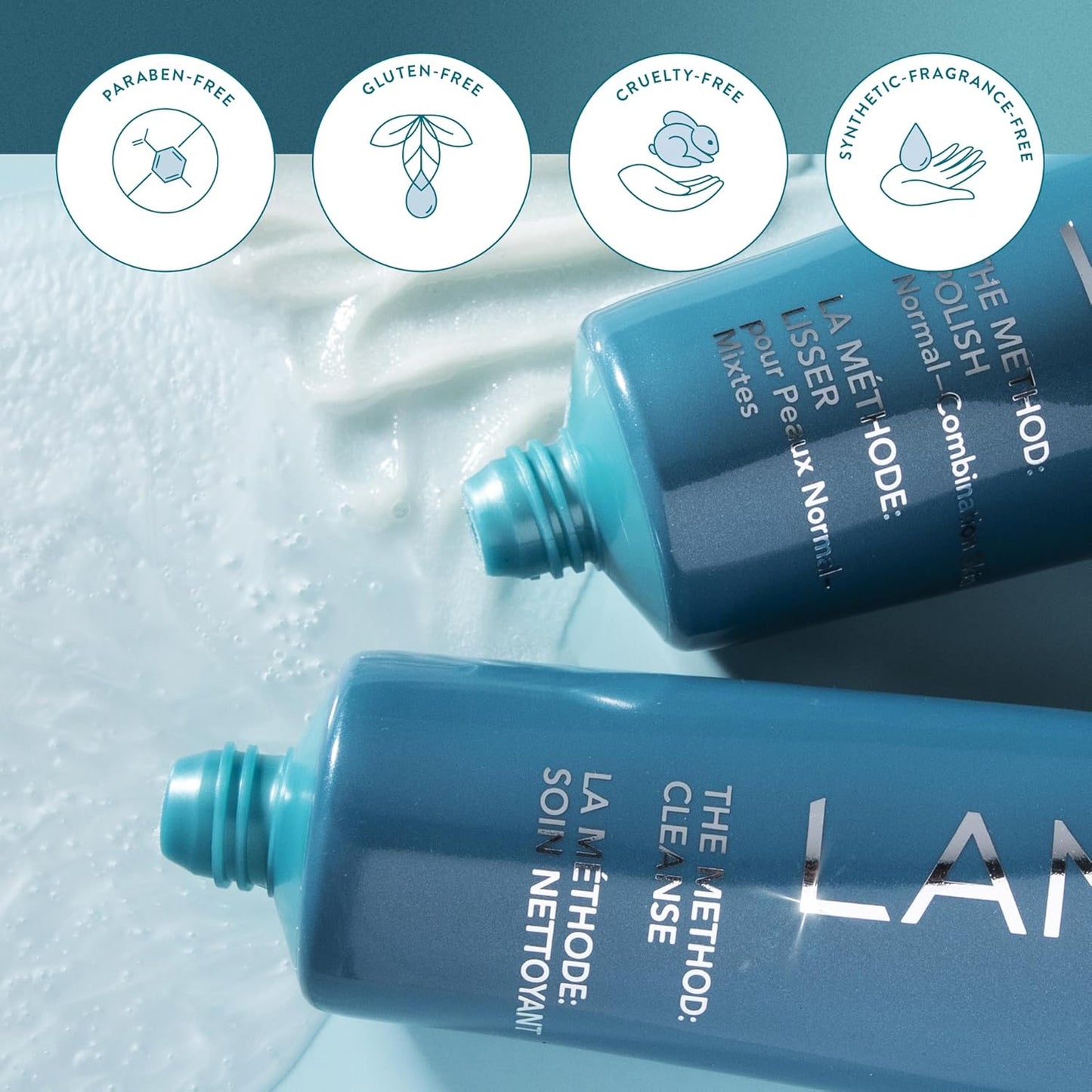 Lancer Skincare The Method: Cleanse Face Cleanser, Daily Face Wash with Salicylic Acid, Normal-Combination Skin, 2 Fluid Ounces