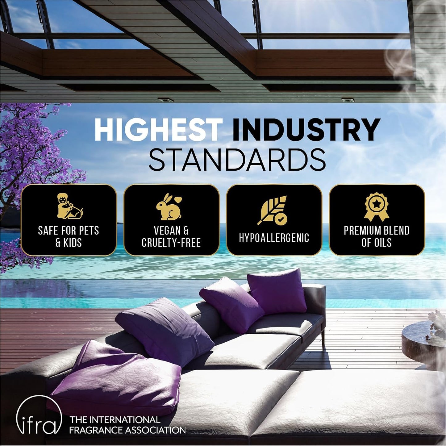 Luxury Hotel Inspired Fragrance Oils for Diffusers (4.05 Fl Oz, Desert Bloom)