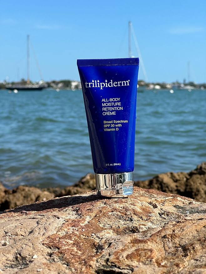 Trilipiderm All-Body Moisture Retention Créme 1oz x 3 + Broad Spectrum SPF 30 1oz x 3