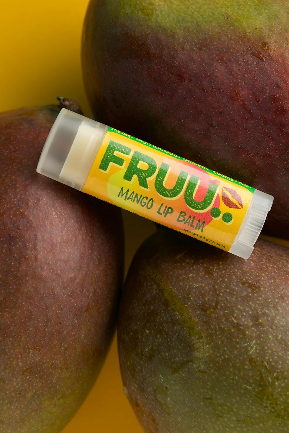 Mango Scent Calming And Hydrating Lip Balm, Matt Look, Cruelty Free And Vegan, 4.5g