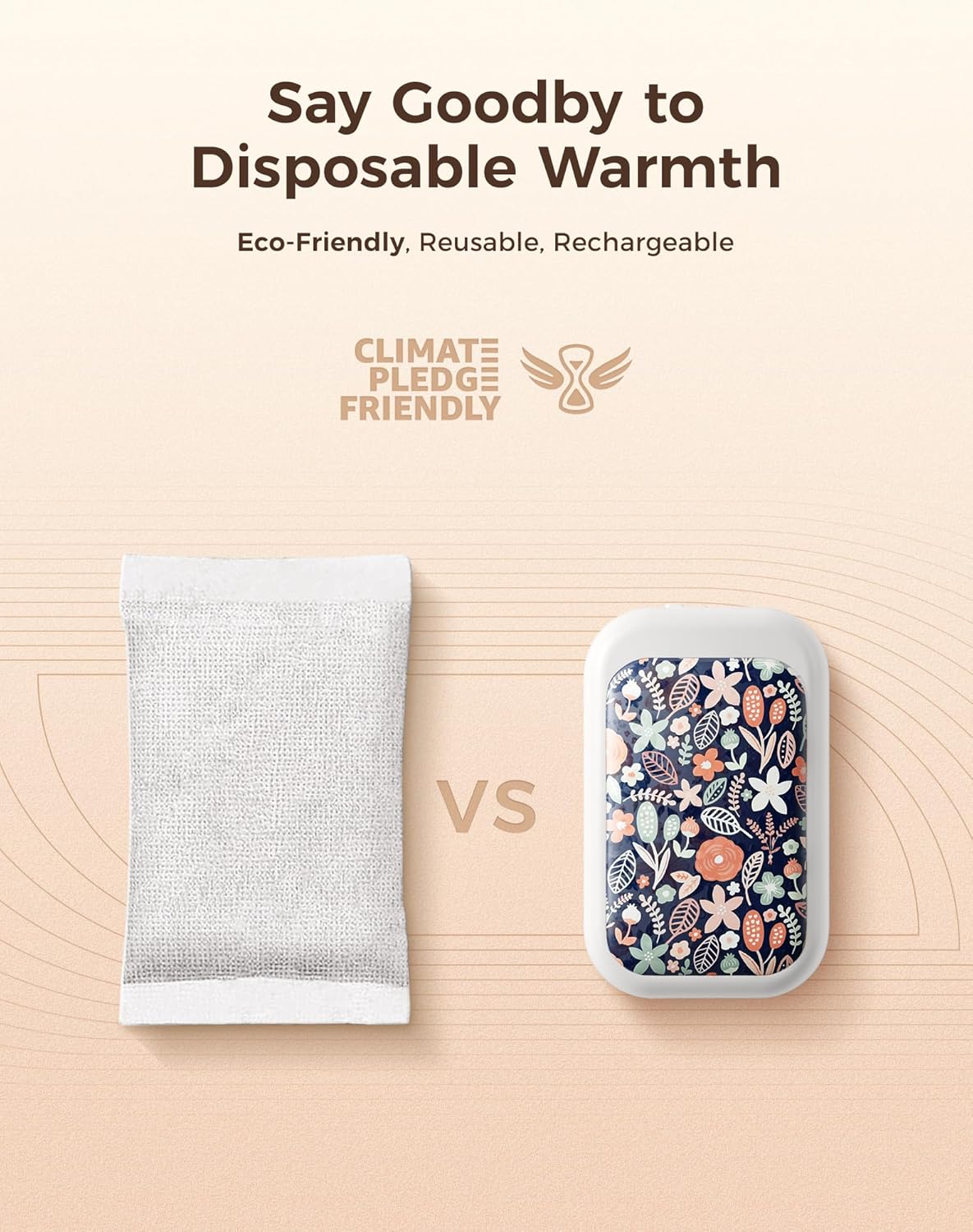 OCOOPA AI Magnetic Hand Warmers Rechargeable 2 Pack, 5000mAh Ultra-Thin Electric Glove Heater Handwarmer,UL Certified, Men Women Gifts for Christmas,Birthday,Winter Essentials,UT4 Young