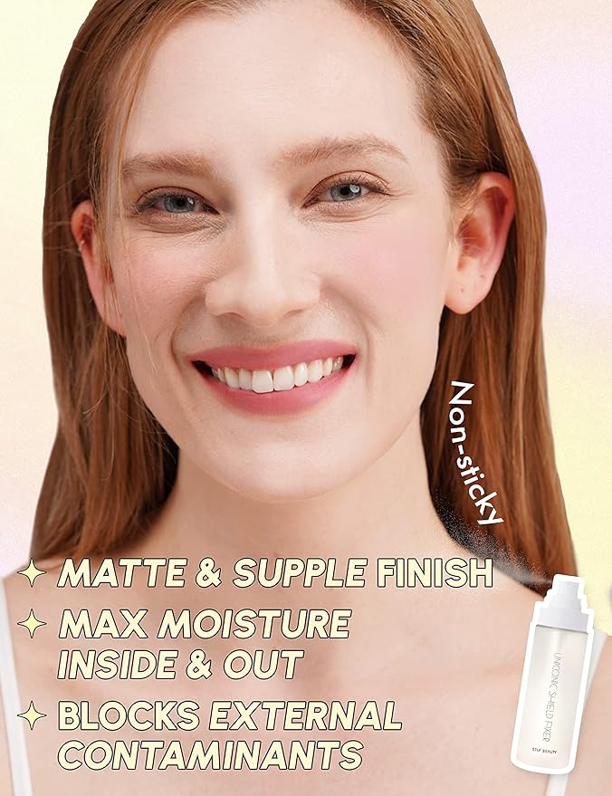 SELF BEAUTY Hydrating Matte Makeup Fixer | Long-Lasting Finish | Lightweight Microfine Mist Spray - 3.38fl.oz, 100ml