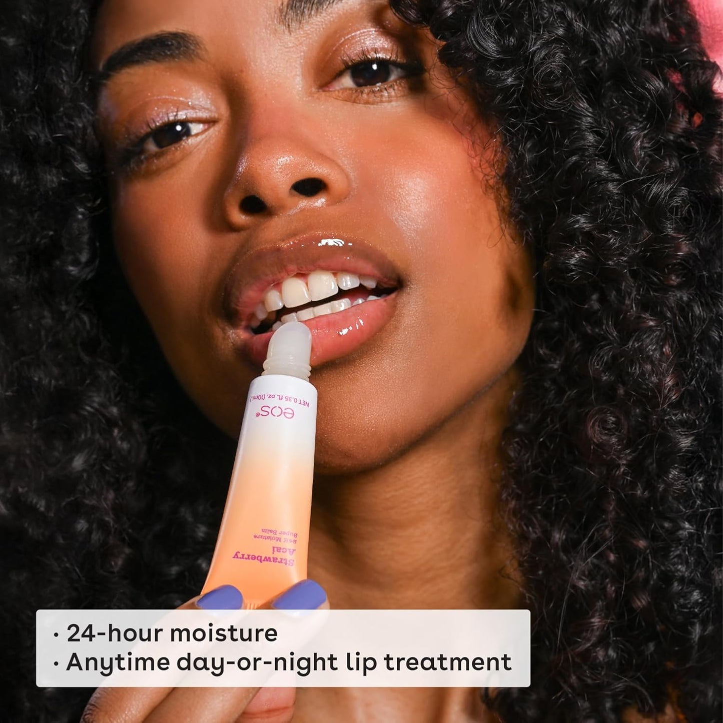 eos 24H Moisture Super Balms Minis- Pink Paradise, Limited-Edition, Nourishing, Dry Lips, Variety Pack Mini, Lip Balms, 0.169 fl oz, 3-Pack