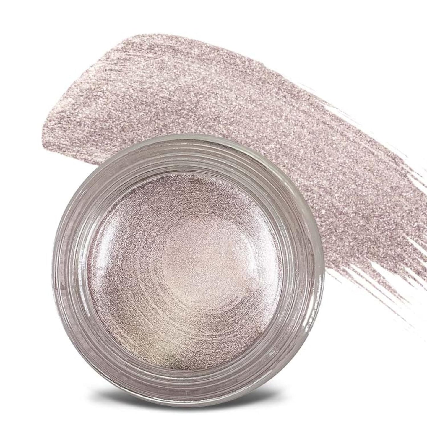 Mommy Makeup Any Wear Creme Eyeshadow - Waterproof, Crease-Proof, Long Lasting, High Pigment, Oil-free - Cream to Powder for Eyes, Cheeks & Lips (Crystal)