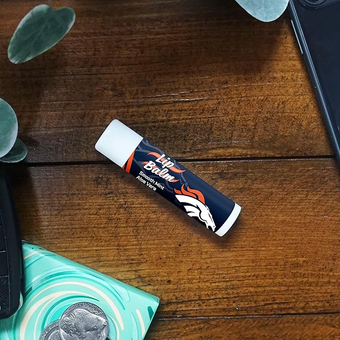 FANMATS 34648 Denver Broncos Smooth Mint SPF 15 Lip Balm