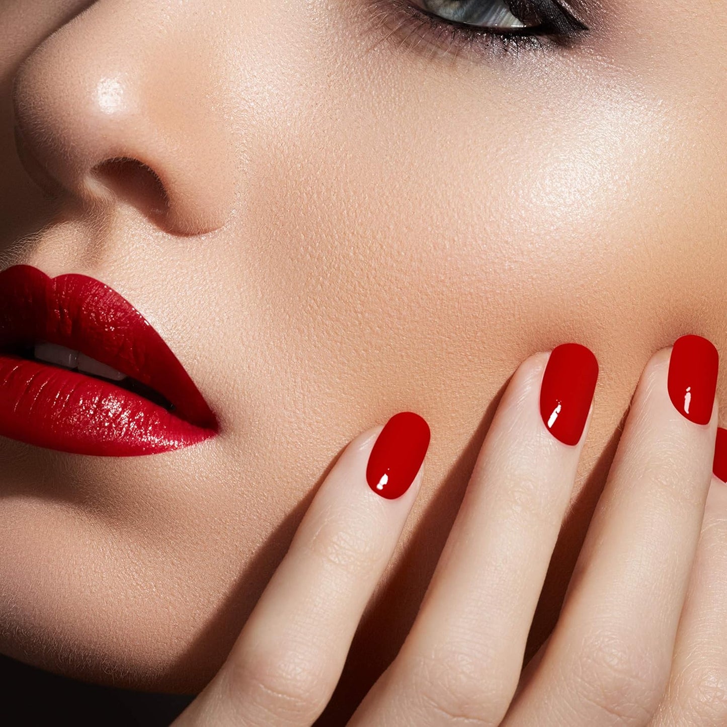 Karma Organic Non-Allergenic Nail Polish bridal cuticle Nailpolish bottle for women (RED AND EVEN)