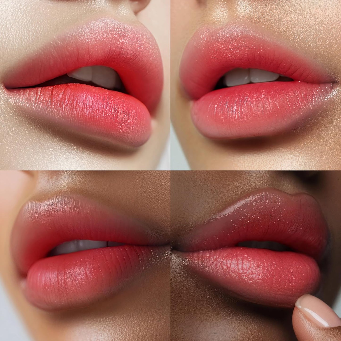 Espoir Couture Lip Tint Fitting Blur #1 Hypey Red 0.14oz | Soft and Creamy Color for Blurry Lip Look | Smudge-Proof Fixing Lip Stain | Lightweight and Comfortable Matte Finish