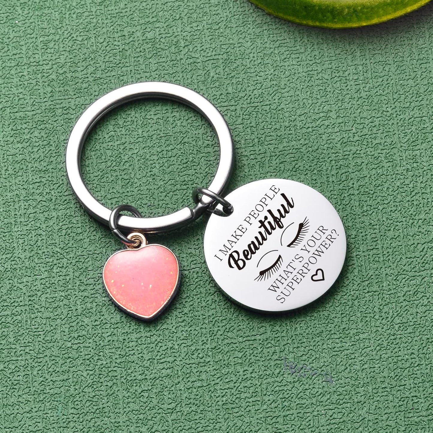 Lashes Keychain Lashes Girl Gift Eyelashes Artist Keychain Beautician Gift Makeup Lover Gift