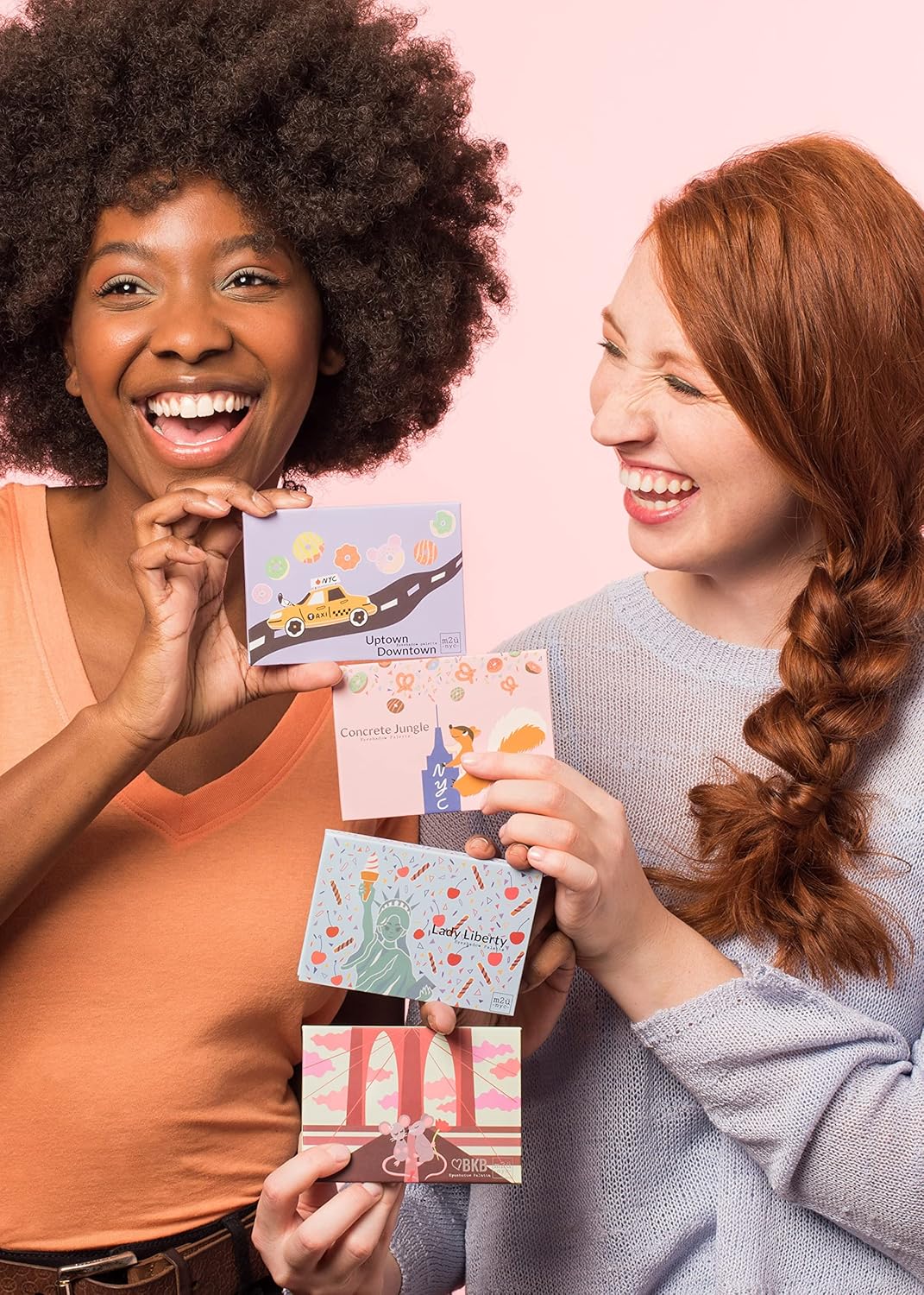 M2U NYC Eyeshadow Palette, Eye Shadow, Makeup Palette, Eye Shadow Palette Makeup, Makeup Palettes, 6 Tones/Shades, Multiple Colors from Nude to Bold (Warm Neutrals)