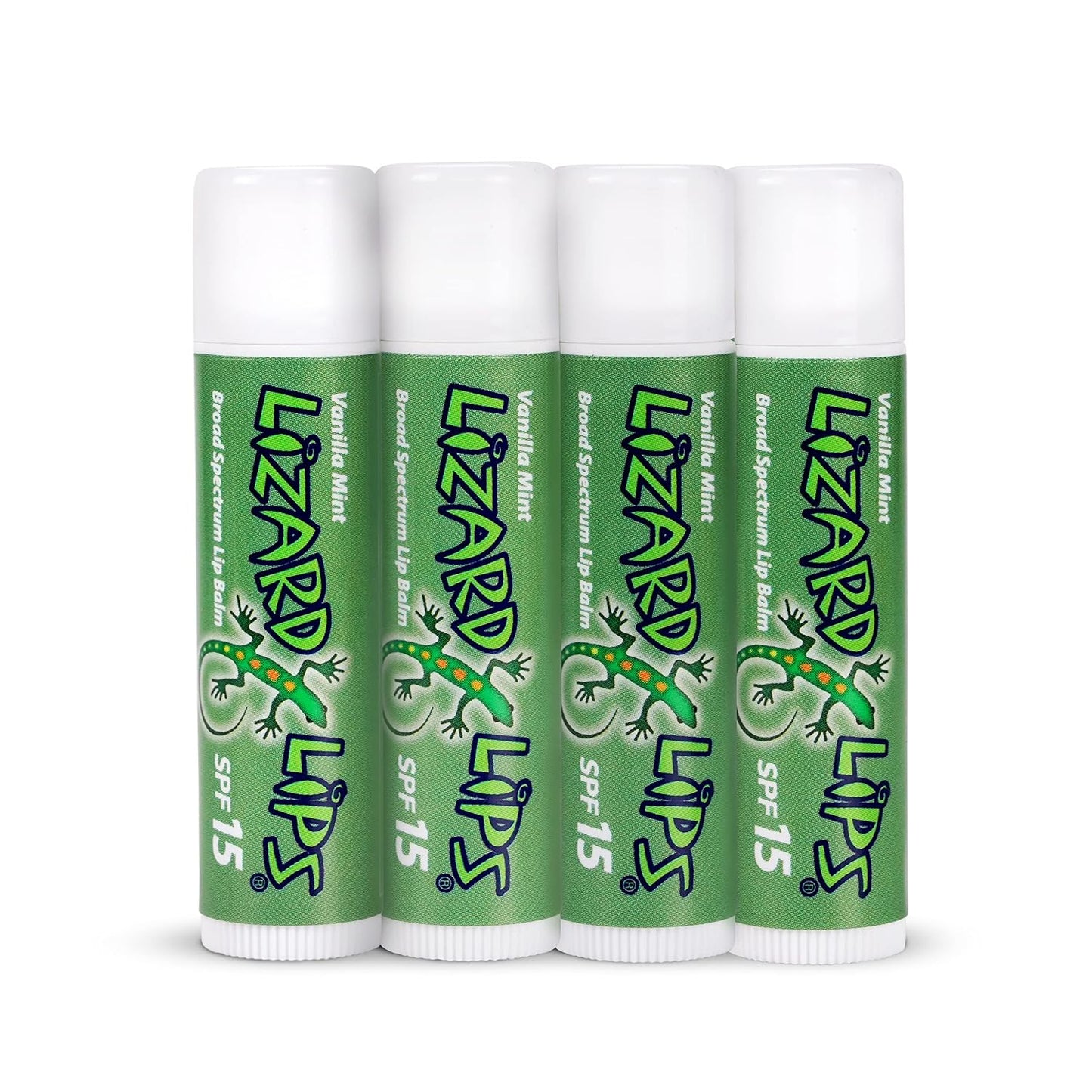 Lizard Lips SPF 15 Lip Balm (Vanilla Mint)